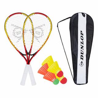 Zestaw do Speedmintona Racketball Set Dunlop żólto-czerwone 762091