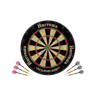 Zestaw Harrows Let's Play Darts Game Set / tarcza + rzutki