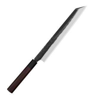 Hideo Kitaoka Shirogami Black Oktagon Nóż Kiritsuke 27 cm