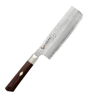 Mcusta Zanmai VG-10 Supreme Hammered Nóż Nakiri 16,5 cm