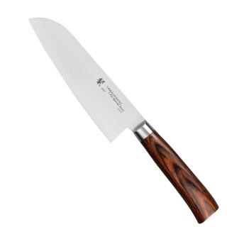 Tamahagane SAN Brown VG-5 Nóż Santoku 17,5 cm