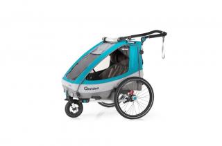 Przyczepka rowerowa i wózek Qeridoo SPORTREX 2 os. 2020 (jest na magazynie)