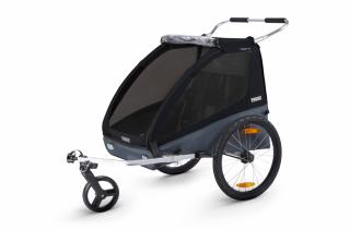 THULE Coaster XT podwójna przyczepka rowerowa dla dziecka (na wyczerpaniu)