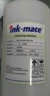 Płyn czyszczący INK-MATE do tuszy eco-solventowych 1 Litr BEZBARWNY