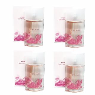 4 x Avon Soft Musk Woda Toaletowa Damska 50ml