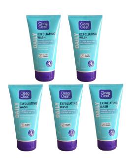 5 x CleanClear Exfoliating Daily Wash 150ml