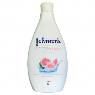 Johnson's Soft Energise Płyn Do Mycia Ciała o Zapachu Arbuza i Róży 400ml