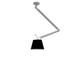 Lampa wisząca ZYTA M ALU/BK AZ2304 + AZ2597 – Azzardo - Zapytaj o kupon rabatowy lub LEDY gratis