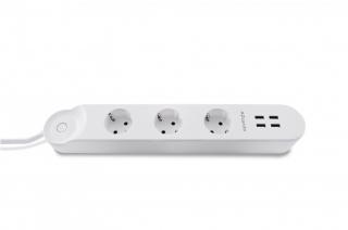 Listwa zasilająca WiFi Power Strip+USB 32A AZ3477- AZzardo