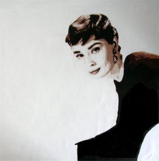 Audrey Hepburn #brąz