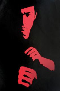 Bruce Lee #czerwony