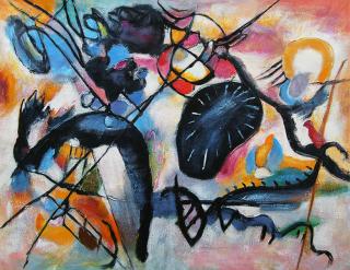 Czarny punkt - Wassily Kandinsky