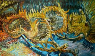 Cztery słoneczniki - Vincent van Gogh