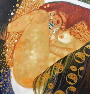 Danae - Gustav Klimt