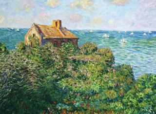 Dom na klifie - Claude Monet
