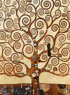 Drzewo życia (duży fragment) - Gustav Klimt