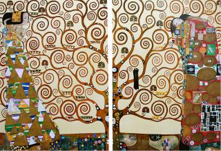 Drzewo życia Dyptyk - Gustav Klimt