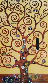 Drzewo życia (mały fragment) - Gustav Klimt