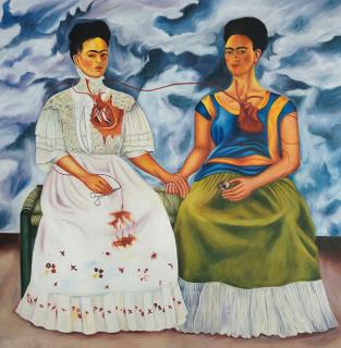 Dwie Fridy - Frida Kahlo