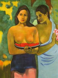 Dwie Taitanki z mango - Paul Gauguin