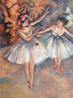Dwie tancerki - Edgar Degas