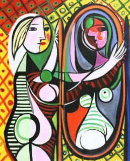 Dziewczyna przed lustrem - Pablo Picasso