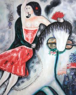 Jeździectwo - Marc Chagall