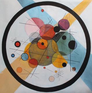 Koło w kole - Wassily Kandinsky