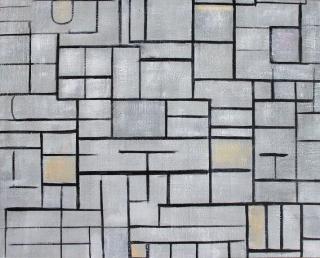 Kompozycja IV - Piet Mondrian