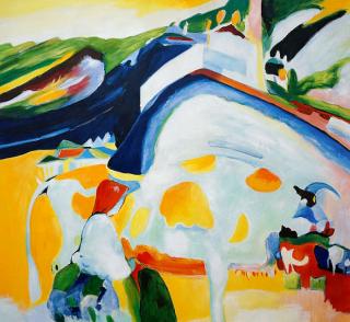 Krowa (The Cow) - Wassily Kandinsky