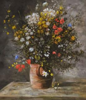 Kwiaty w wazonie - Piere Auguste Renoir