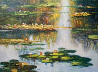 Lilie wodne III - Claude Monet
