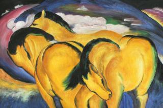 Małe żółte konie - Franz Marc