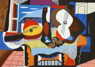Mandolina i gitara - Pablo Picasso