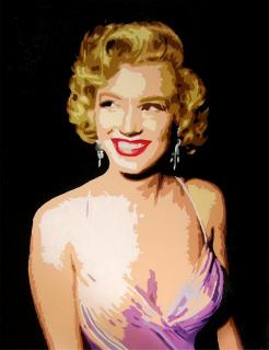 Marilyn Monroe #różowy