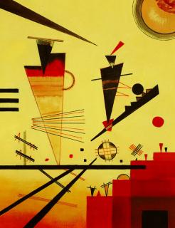 Merry Structure - Wassily Kandinsky