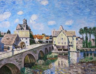 Most w Moret - Alfred Sisley