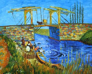 Most zwodzony w Arles - Vincent van Gogh