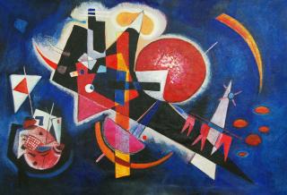 Niebieski - Wassily Kandinsky
