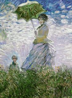 Pani Monet i jej syn - Claude Monet