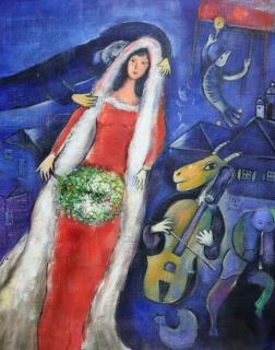 Panna Młoda - Marc Chagall