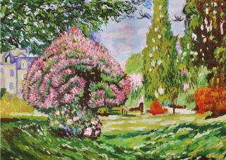 Park Monceau - Claude Monet