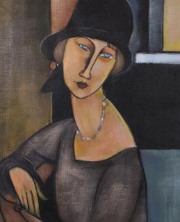 Portret kobiety I - Amedeo Modigliani