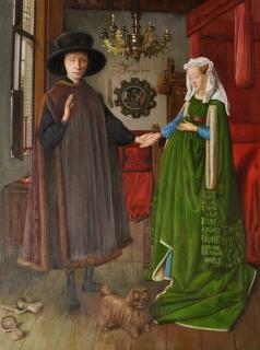 Portret małżonków Arnolfinich - Jan van Eyck