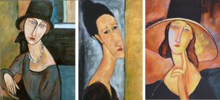 Portrety kobiet - Amedeo Modigliani
