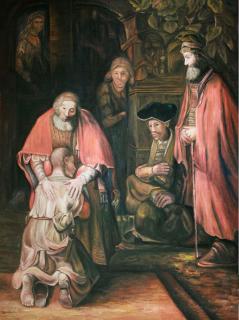 Powrót syna marnotrawnego - Rembrandt