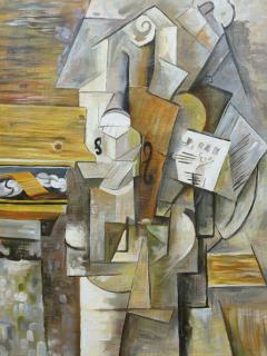 Skrzypce pięknej Ewy - Pablo Picasso