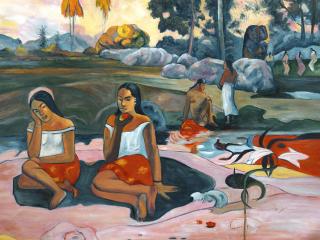 Słodkie sny - Paul Gauguin
