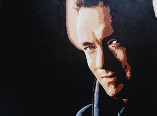 Tom Hanks #czarny