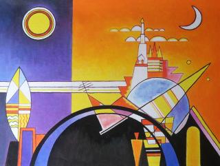 Wielka Brama w Kijowie - Wassily Kandinsky